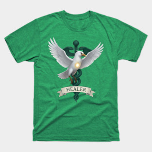 Caladrius Healer Bird Emblem T-Shirt