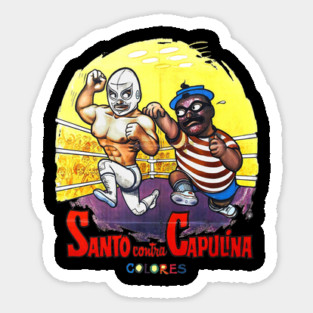 Santo Contra Capulina (1969) Sticker