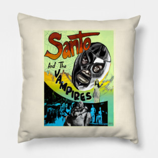 Santo and the Vampires Pillow