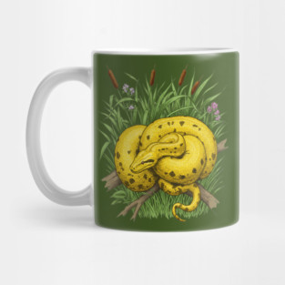 Yellow Anaconda Mug
