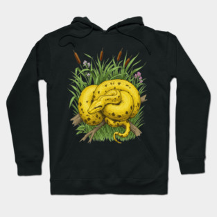 Yellow Anaconda Hoodie