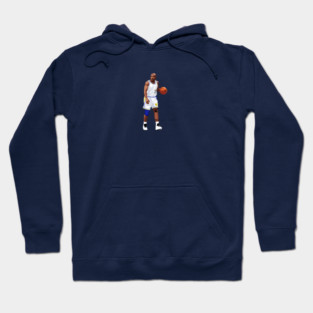 Tim Hardaway Vector Dribble White Qiangy Hoodie