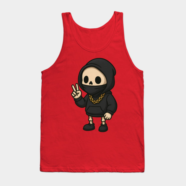 Peaceful Gangsta Tank Top by Demian Stipatio