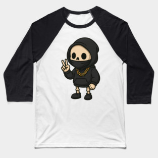 Peaceful Gangsta Baseball T-Shirt