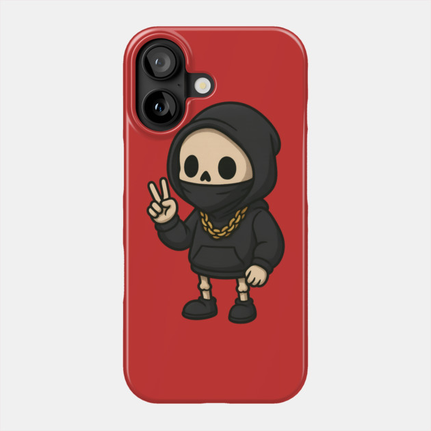 Peaceful Gangsta Phone Case by Demian Stipatio