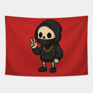 Peaceful Gangsta Tapestry