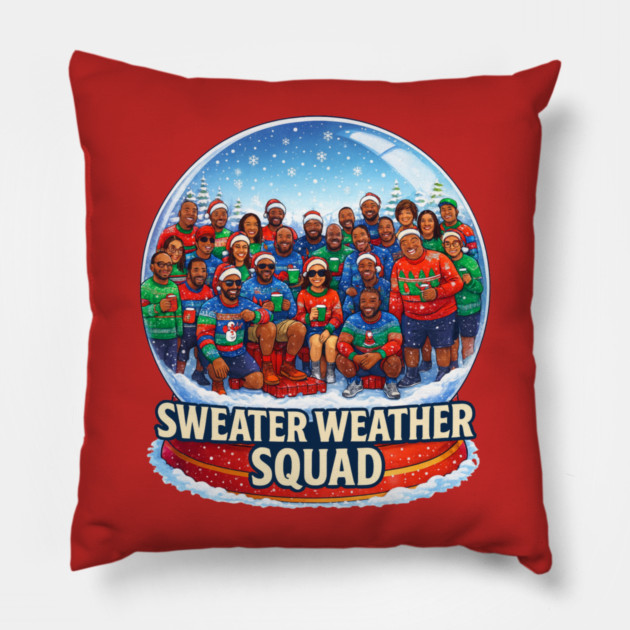 Sweater Weather Pillow by Meet The Mazelins