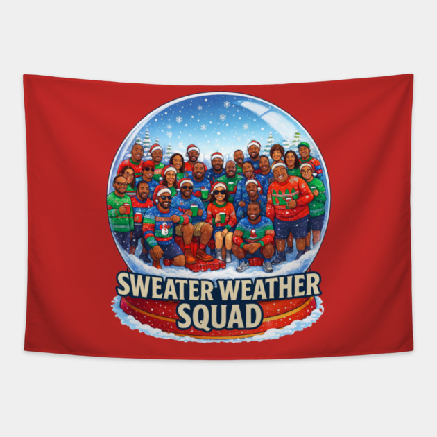 Sweater Weather Tapestry by Meet The Mazelins
