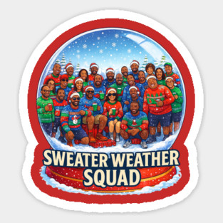 Sweater Weather Sticker