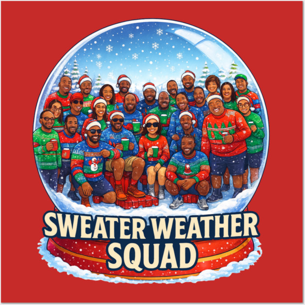 Sweater Weather Wall Art by Meet The Mazelins