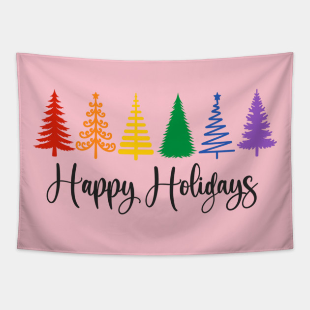 Happy Holidays! Tapestry by Meet The Mazelins