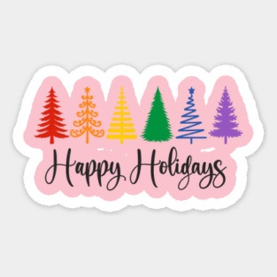 Happy Holidays! Sticker