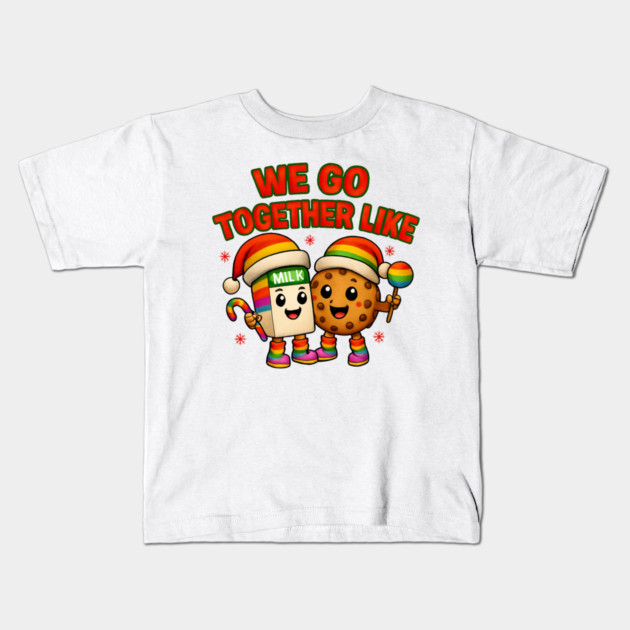 Cookies & Milk Kids T-Shirt by Meet The Mazelins