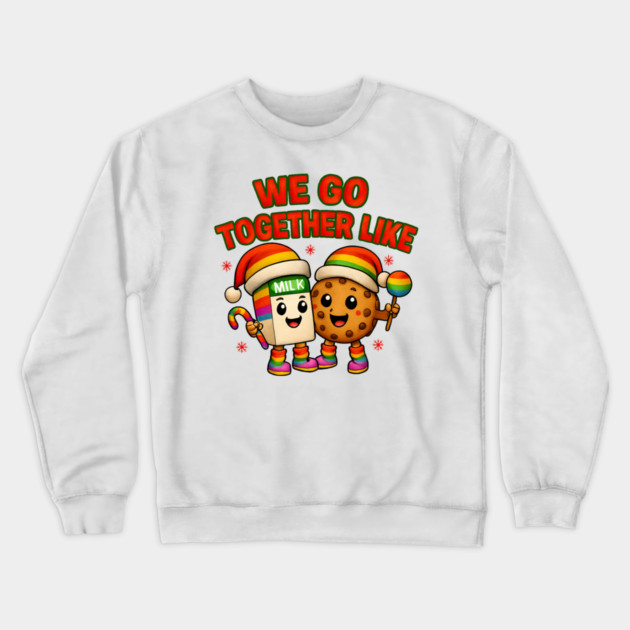 Cookies & Milk Crewneck Sweatshirt by Meet The Mazelins