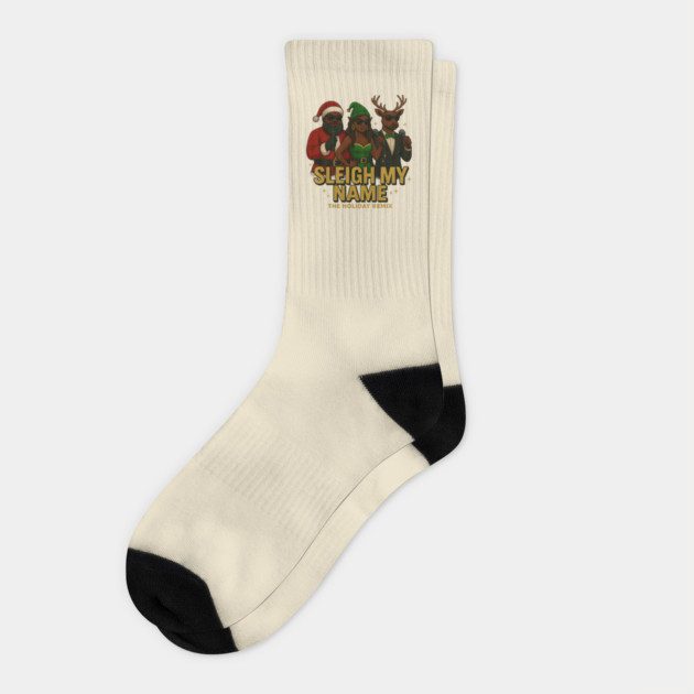 Sleigh My Name Socks by Meet The Mazelins