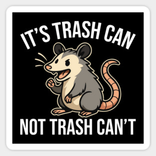 Funny Opossum Comedy Parade Sticker