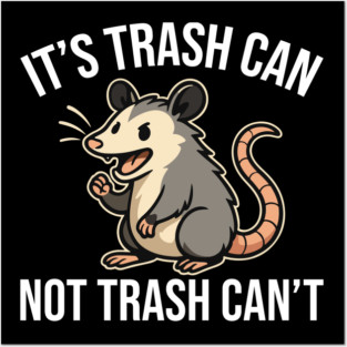 Funny Opossum Comedy Parade Posters and Art