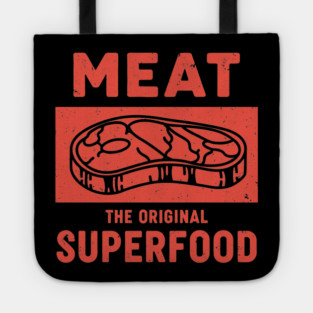 Meat: The Original Superfood Tote