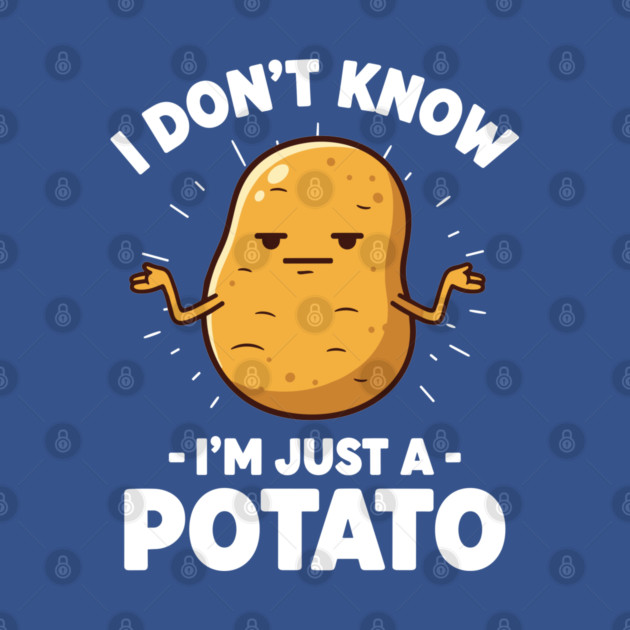 'I Don't Know I'm Just a Potato' Shrug by enrynz