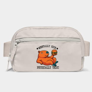 Funny Capybara Thicc Meme Bag