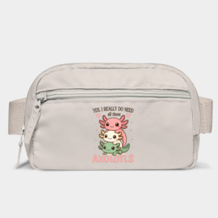Cute Colorful Pet Lover Axolotl Bag