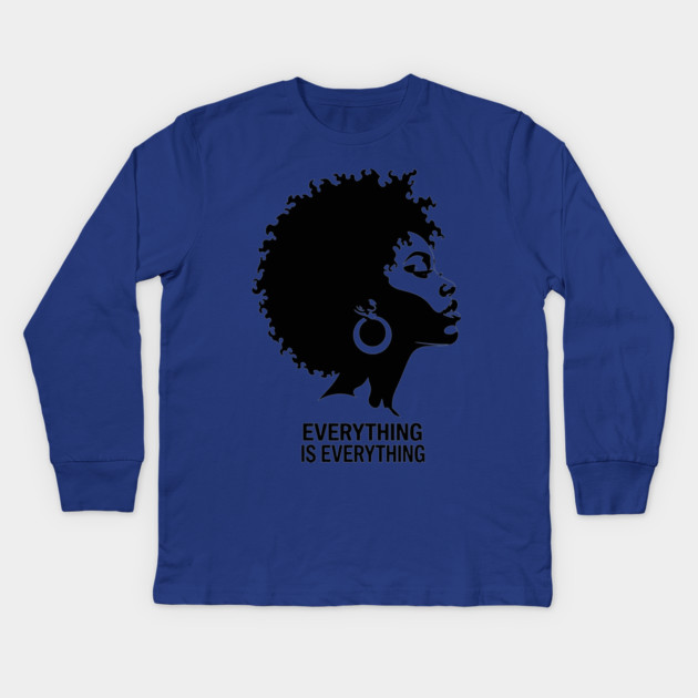 Everything Is Everything Kids Long Sleeve T-Shirt by enrynz
