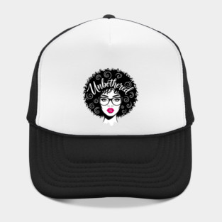 Unbothered Sassy Afro Queen Hat