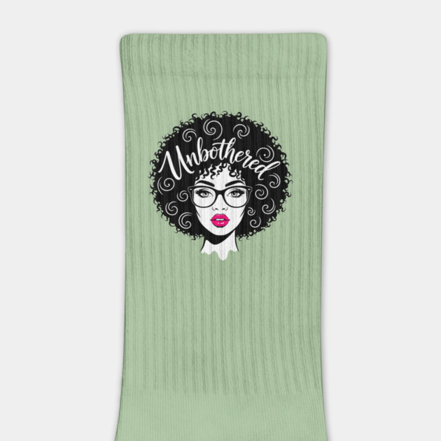 Unbothered Sassy Afro Queen by enrynz