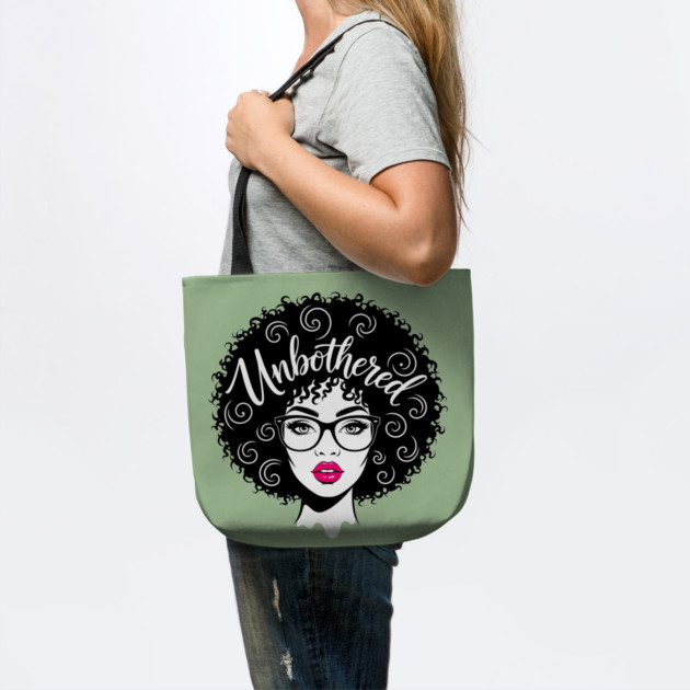 Unbothered Sassy Afro Queen by enrynz