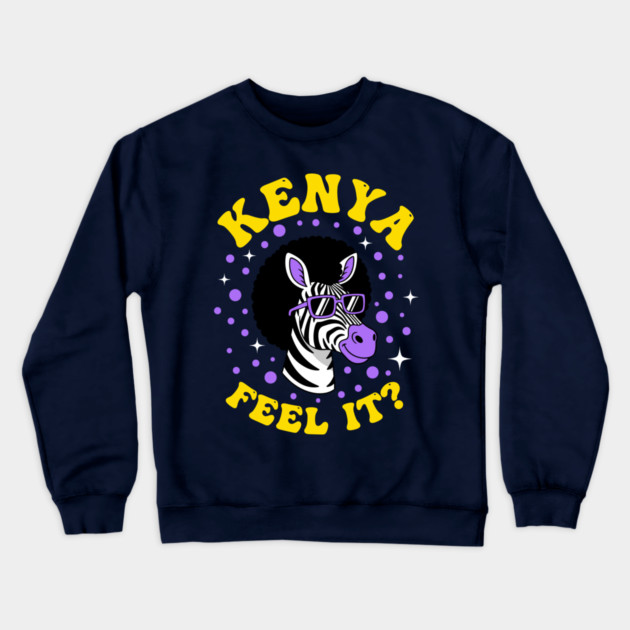 Kenya Feel It? Crewneck Sweatshirt by enrynz