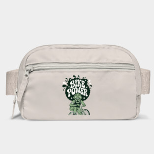 Bike Power! Groovy Afro Cyclist Bag