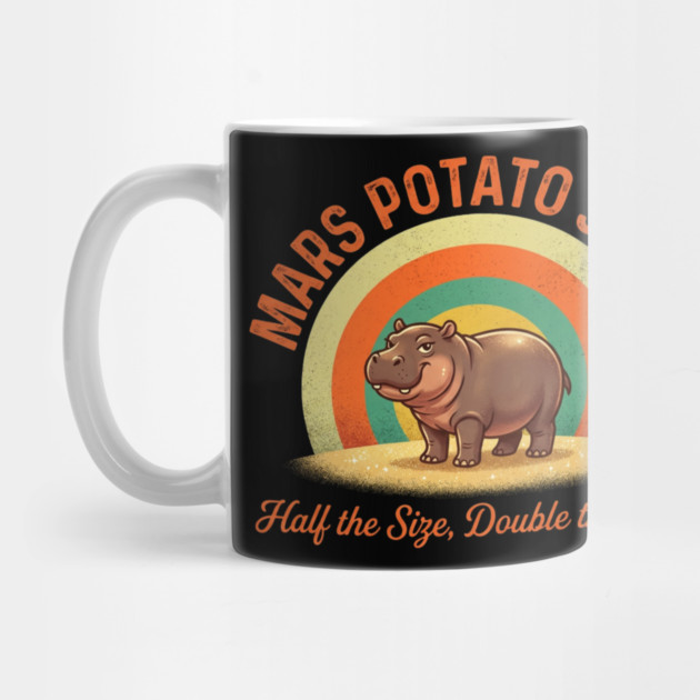 Mars Potato Jones Half The Size Double The Sass Funny by ArtistTee ⭐⭐⭐⭐⭐