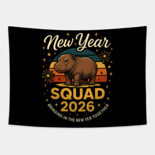 New Year Squad 2026 Bringing In The New Yer Together Tapestry