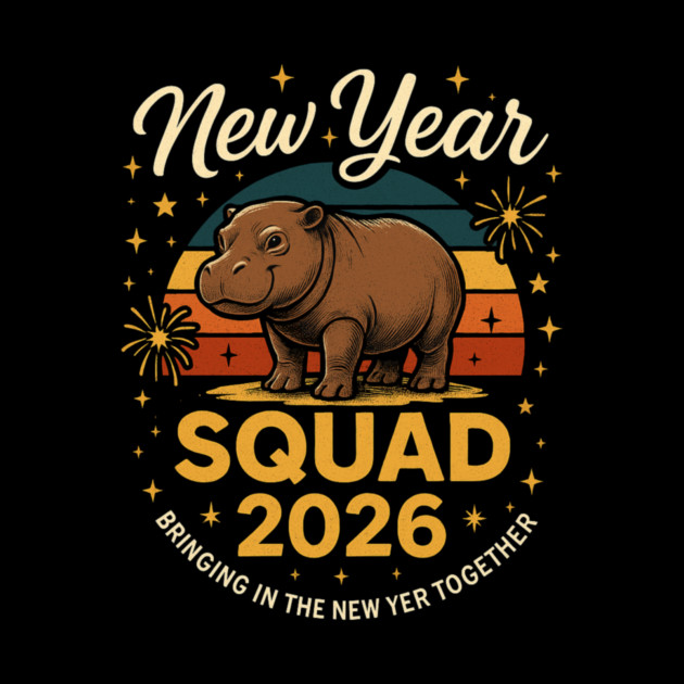 New Year Squad 2026 Bringing In The New Yer Together by ArtistTee ⭐⭐⭐⭐⭐