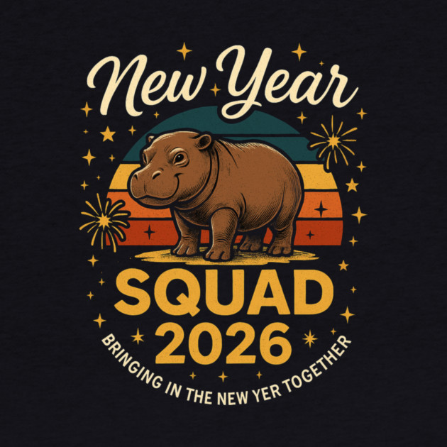New Year Squad 2026 Bringing In The New Yer Together by ArtistTee ⭐⭐⭐⭐⭐