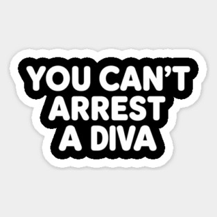 You Can't Arrest A Diva Magnet
