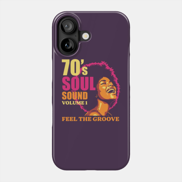 Groovy 70's Soul Sound Phone Case by enrynz