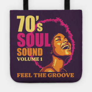 Groovy 70's Soul Sound Tote