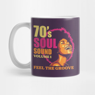 Groovy 70's Soul Sound Mug
