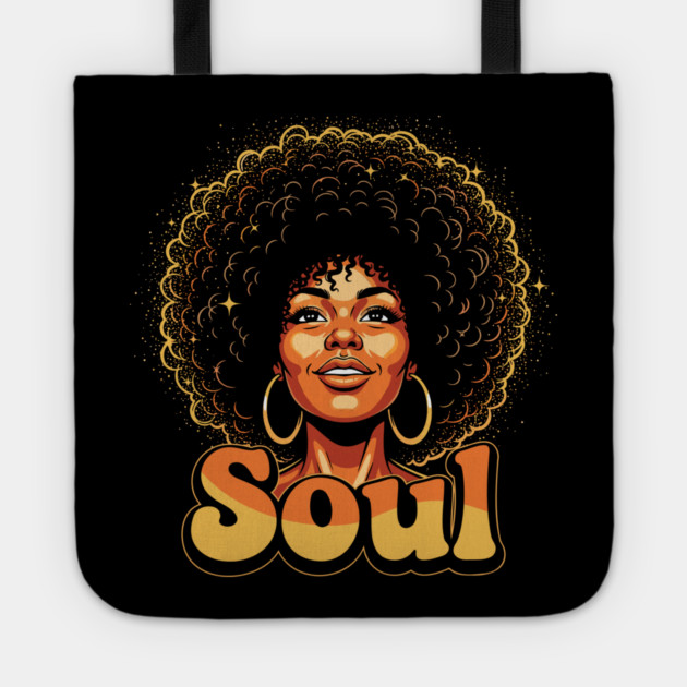 Epic Afro Soul Queen Tote by enrynz