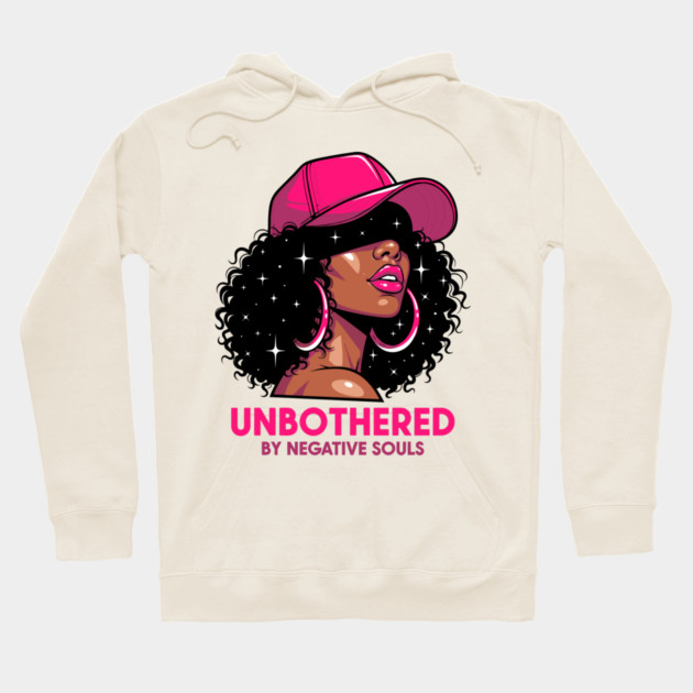 Unbothered By Negative Souls Hoodie by enrynz