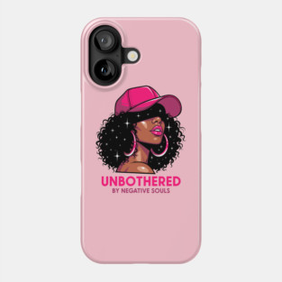 Unbothered By Negative Souls Phone Case
