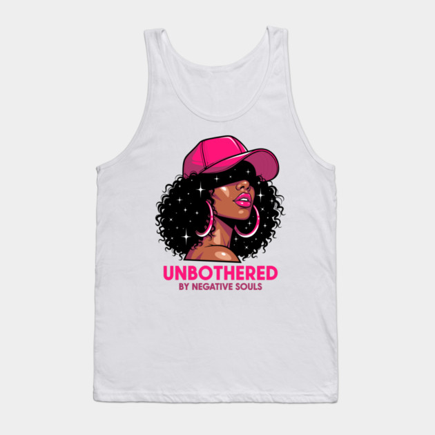 Unbothered By Negative Souls Tank Top by enrynz
