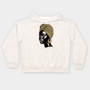 Stunning African Queen Kids Hoodie