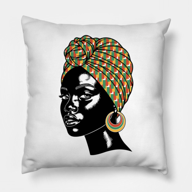 Stunning African Queen Pillow by enrynz