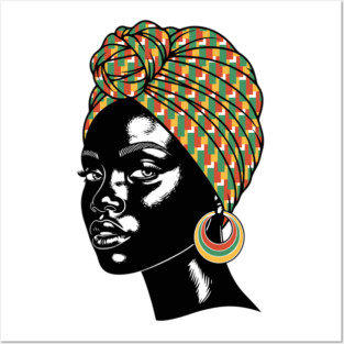 Stunning African Queen Posters and Art