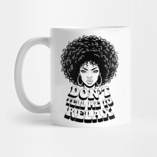 Fierce Afro Queen Mug