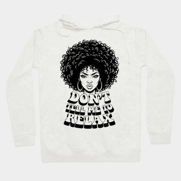Fierce Afro Queen Hoodie by enrynz