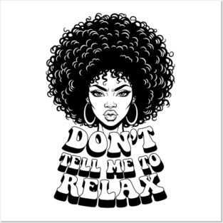 Fierce Afro Queen Posters and Art