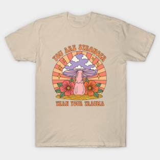 Empowering Mushroom for Trauma Survivors T-Shirt